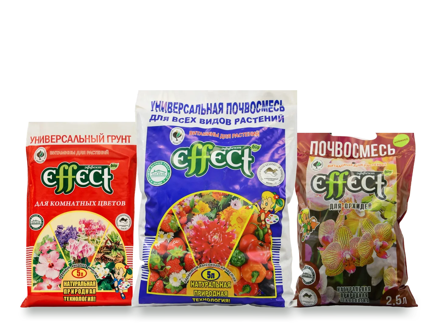 Пакеты грунта «Эффект» и «Успех»